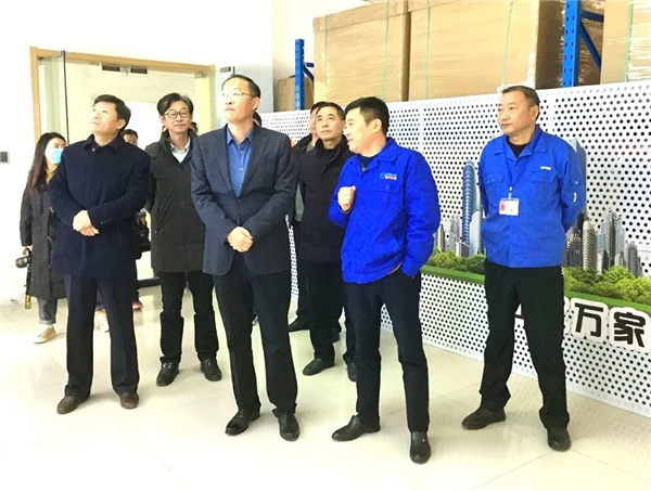 孙永进一行调研芭乐APP下载网址进入IOS安防和芭乐APP下载网址进入IOS热能